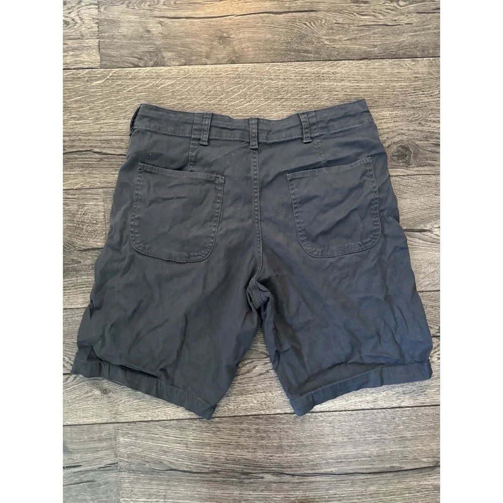 Buck Mason‎ Walk Shorts Mens Size 28 Gray Vintage Canvas Chino Drawstring 9.5